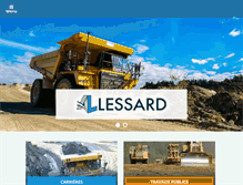Tablet Screenshot of lessard.fr